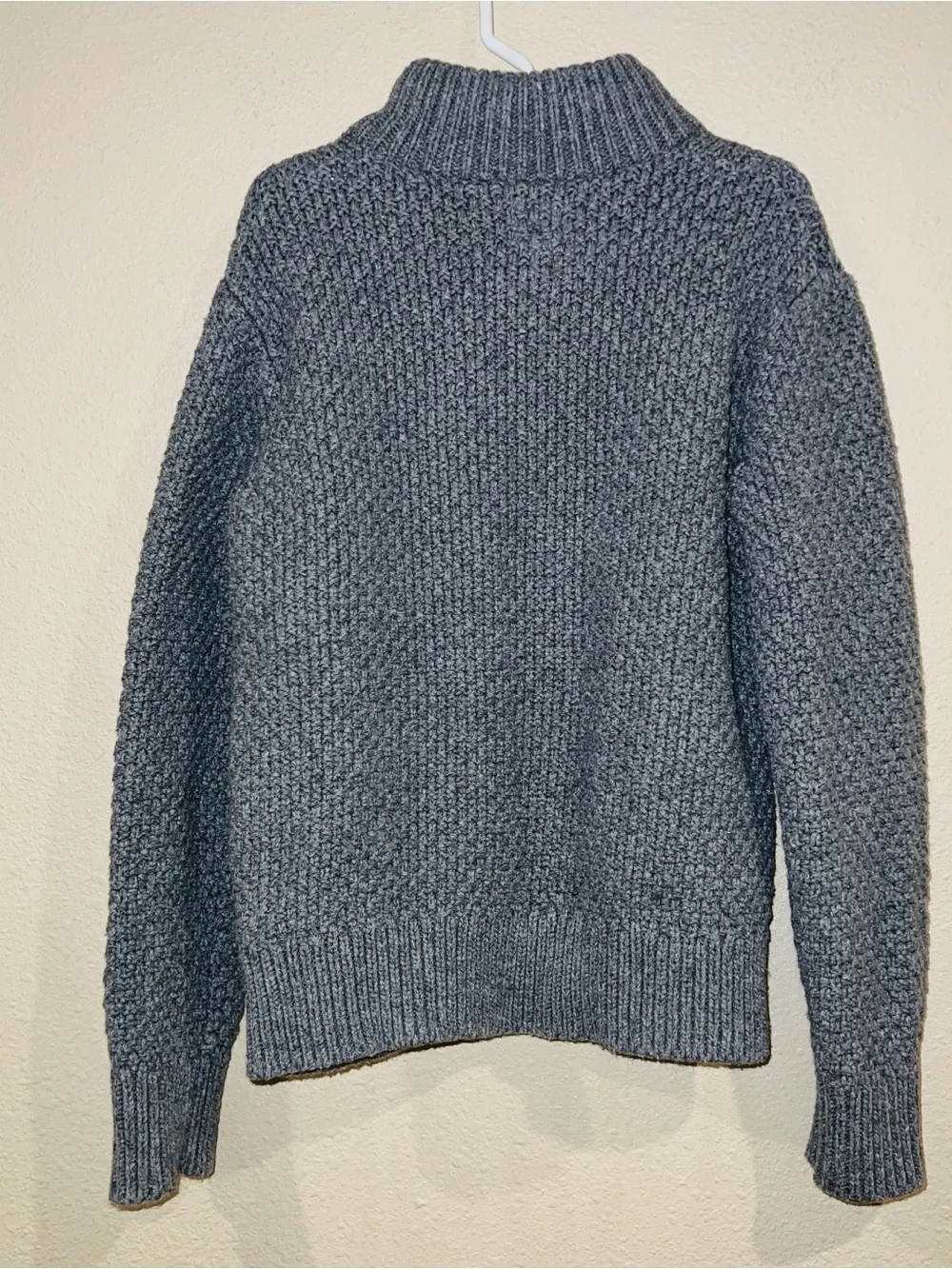 Gap Kids Boys Cable Knit Pullover Sweater gray classic preppy argyle style Fall